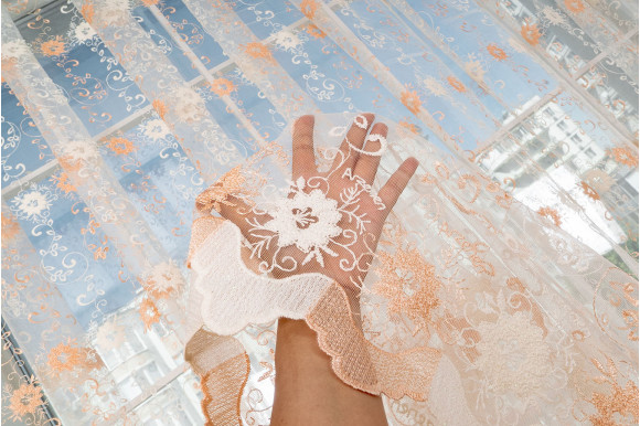 Тюль фатин с люрексом Dana TFV-819