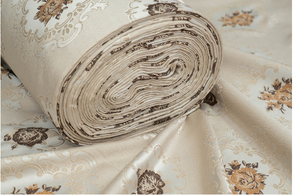 Шторы с цветами Comby SSG-850