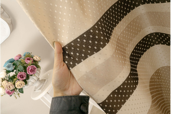 Штори зі смужками SVP-853 відріз 3,05 метри Штори зі смужками SVP-853 відріз 3,05 метри