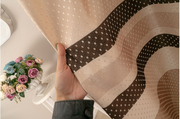 Штори зі смужками SVP-853 відріз 3,05 метри Штори зі смужками SVP-853 відріз 3,05 метри