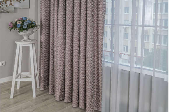 Шторы жаккард Bonny TFF-591 Шторы жаккард Bonny TFF-591