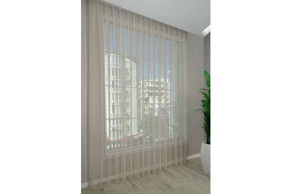 Тюль сетка льняная Astra TSL-883