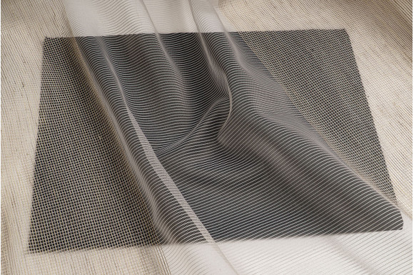 Тюль сетка льняная Astra TSL-883