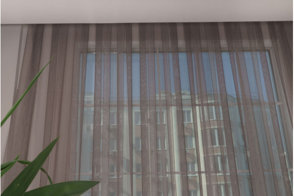 Тюль сетка льняная Astra TSL-884