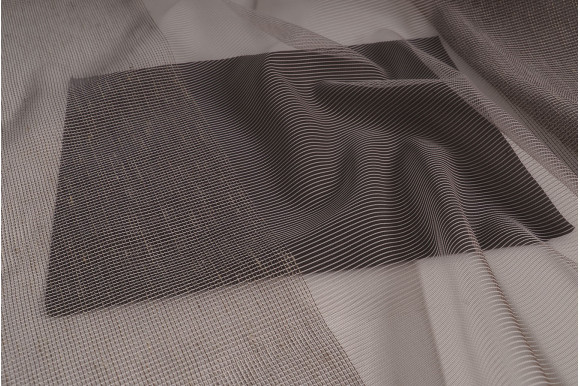 Тюль сетка льняная Astra TSL-884