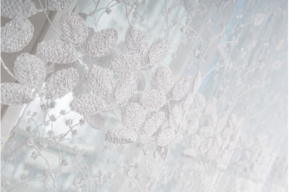 Тюль фатин с люрексом Dana TFV-827 отрез 6,1 метра Тюль фатин с люрексом Dana TFV-827 отрез 6,1 метра