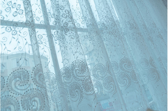 Тюль органза с вышивкой Legacy OV-943 Тюль органза с вышивкой Legacy OV-943