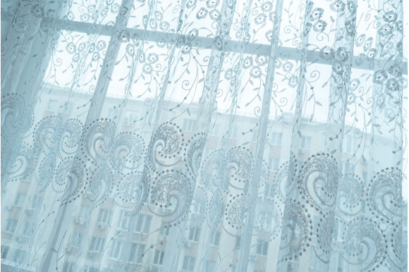 Тюль органза с вышивкой Legacy OV-943 Тюль органза с вышивкой Legacy OV-943