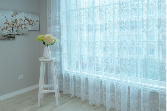 Тюль органза с вышивкой Legacy OV-943