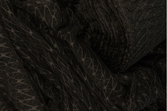 Тюль сетка Brill шоколадная IP-5208 Тюль сетка Brill шоколадная IP-5208