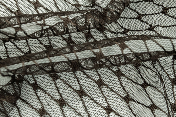 Тюль сетка Brill шоколадная IP-5208