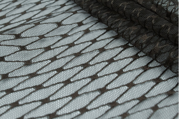 Тюль сетка Brill шоколадная IP-5208 Тюль сетка Brill шоколадная IP-5208