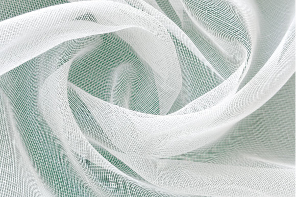 Тюль фатин-стеклярус Prius TFS-955