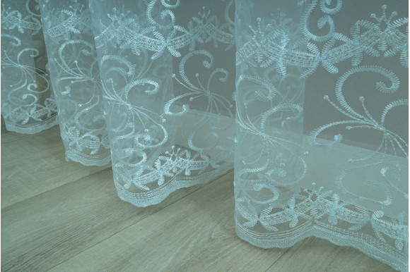 Тюль органза с вышивкой Belle OV-1067