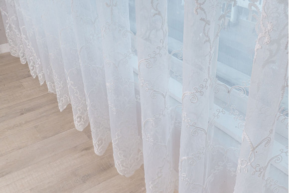 Тюль фатин корона 9604-08 Тюль фатин корона 9604-08