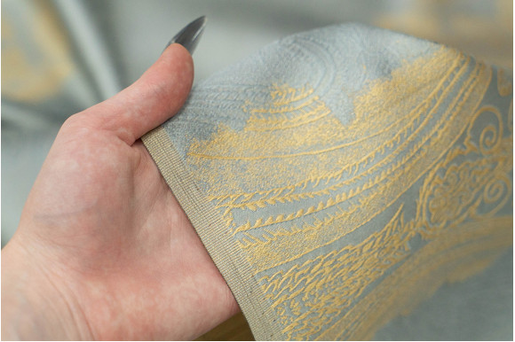 Штори жаккард смужка вензель MV-1074 Штори жаккард смужка вензель MV-1074