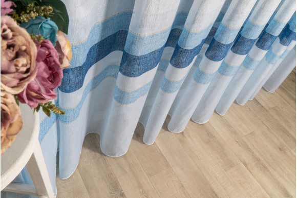 Тюль батист в смужку Martin TOP-1110