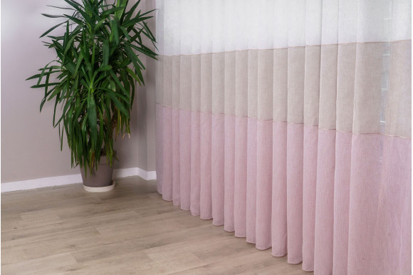 Тюль льон сітка Caldina TLS-1169