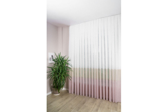 Тюль льон сітка Caldina TLS-1169