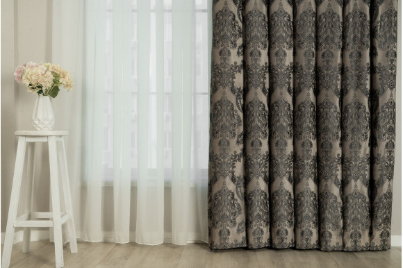 Шторы бархат тиснение Estima SBT-1217