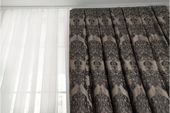 Шторы бархат тиснение Estima SBT-1217