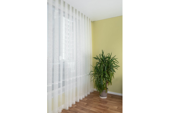 Тюль фатин в полоску TP-1546