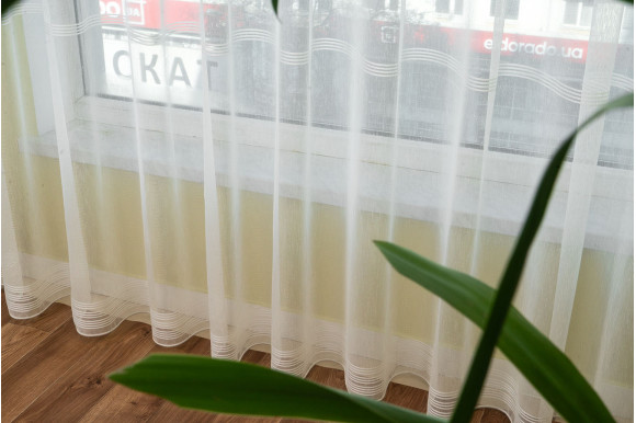 Тюль фатин в полоску TP-1546