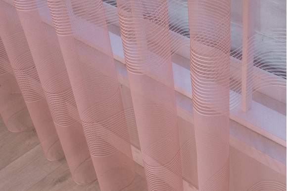 Тюль фатин в полоску TPF-1675 Тюль фатин в полоску TPF-1675