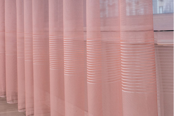 Тюль фатин в полоску TPF-1675