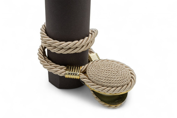 Магніт для штор Джут 7933 карамель