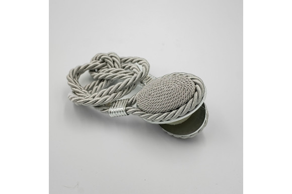 Магнит для штор Джут 7937 светло-серый Магнит для штор Джут 7937 светло-серый