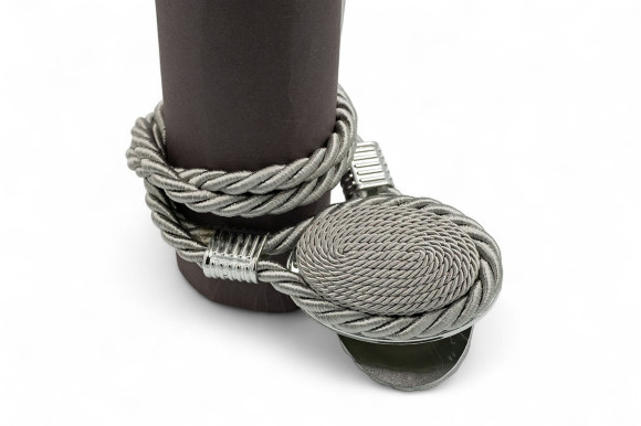 Магнит для штор Джут 7937 светло-серый