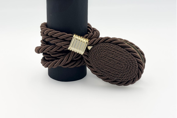 Магнит для штор Джут 7941 шоколадный