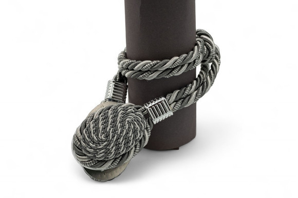 Магнит для штор Джут 7942 серый