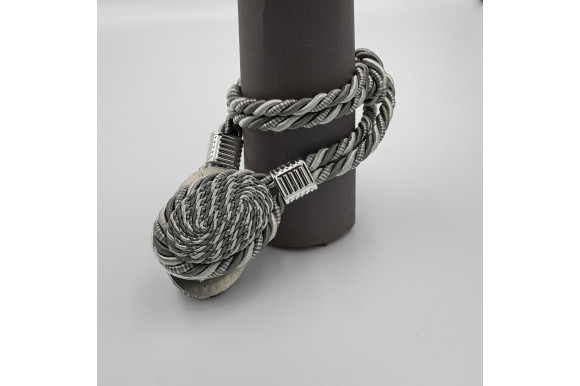 Магнит для штор Джут 7942 серый