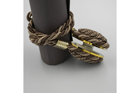 Магнит для штор Джут 7946 коричневый