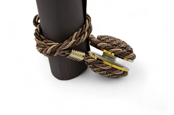 Магнит для штор Джут 7946 коричневый