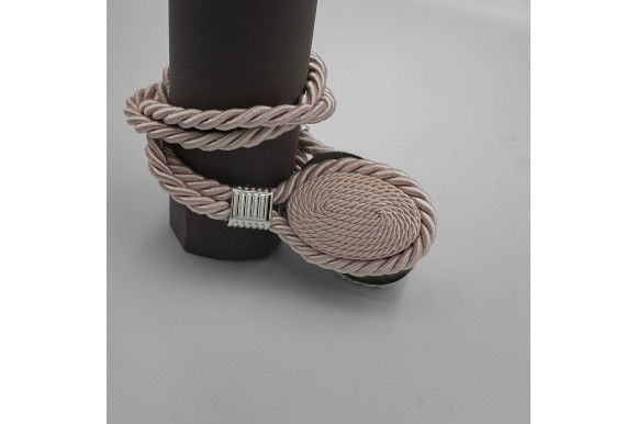 Магнит для штор Джут 8272 розовый