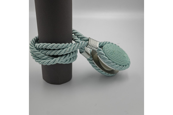 Магнит для штор Джут 8273 бирюзовый