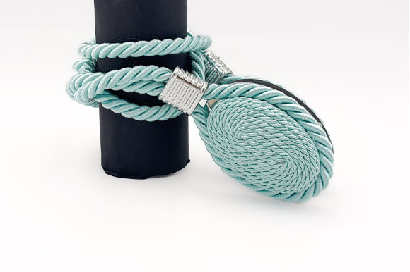 Магнит для штор Джут 8273 бирюзовый