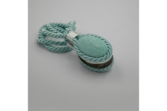 Магнит для штор Джут 8273 бирюзовый