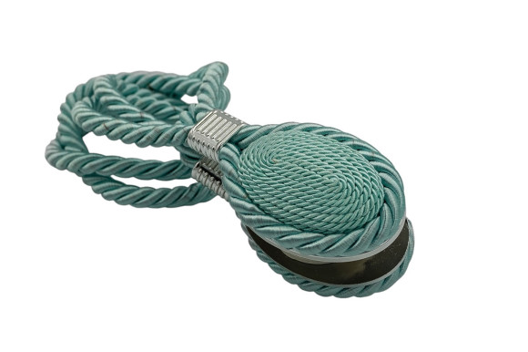 Магнит для штор Джут 8273 бирюзовый