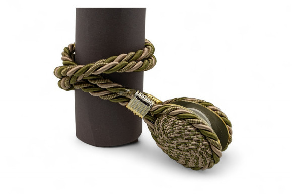 Магнит для штор Джут 8387 хаки