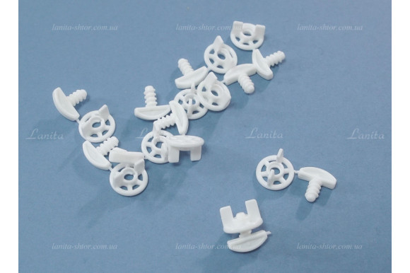 Фіксатор винтовий для стельового карниза