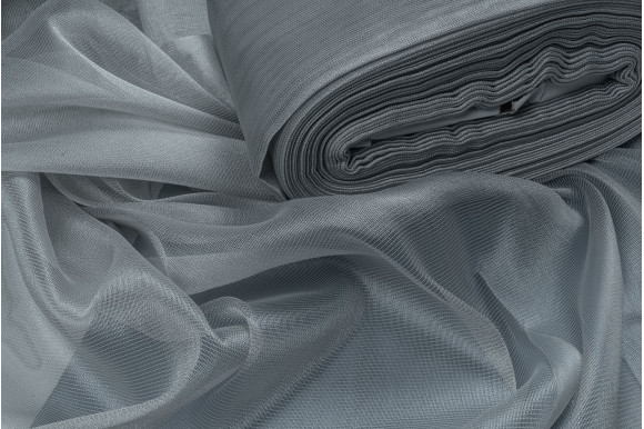 Тюль сітка Viola TSV-8442 8012 v 66 сіра