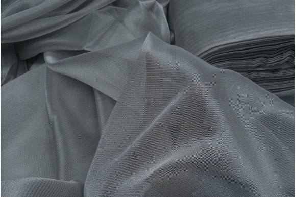 Тюль сітка Viola TSV-8442 8012 v 66 сіра Тюль сітка Viola TSV-8442 8012 v 66 сіра