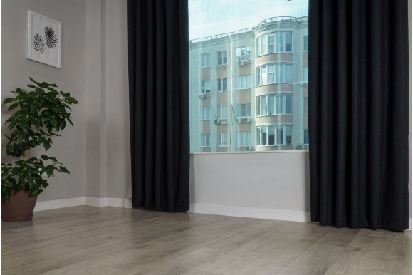 Шторы блэкаут 100% двухсторонний Wolly SBW-8459 графит Шторы блэкаут 100% двухсторонний Wolly SBW-8459 графит