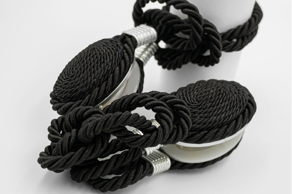 Магнит для штор Джут 8492 черный