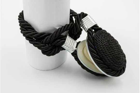 Магнит для штор Джут 8492 черный