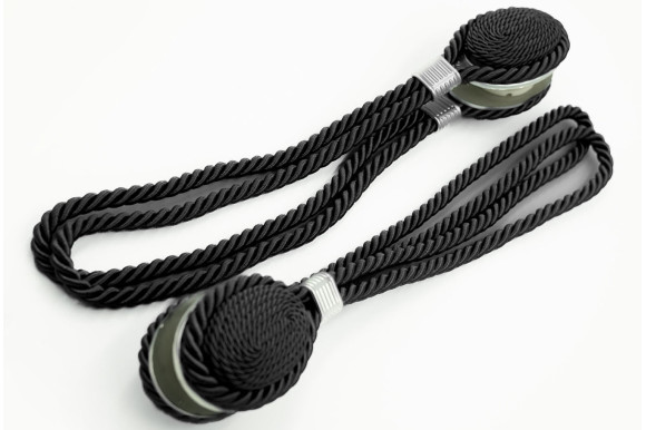 Магнит для штор Джут 8492 черный